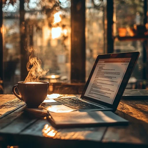 morning coffee routine stockcake